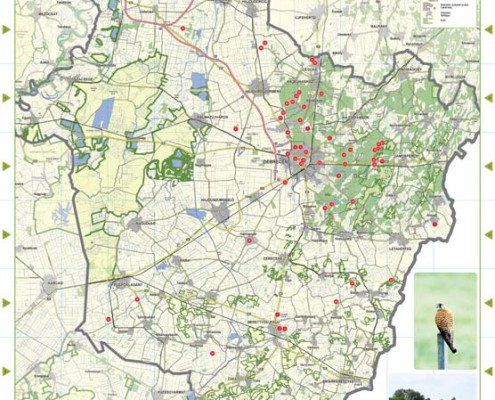 debrecen erdőspuszta térkép Hajdú Bihar megye helyi jelentőségű természetvédelmi területei debrecen erdőspuszta térkép